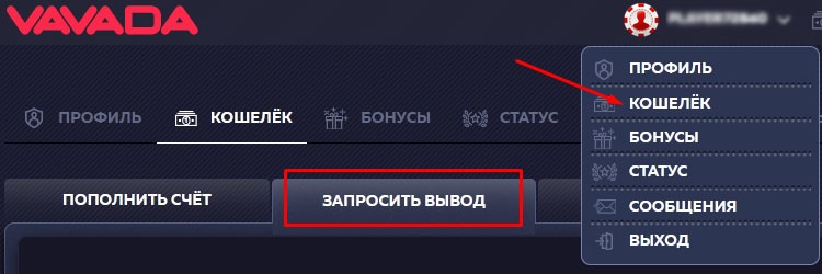 Вывод средств